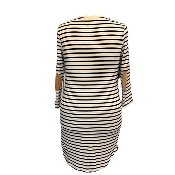 Monteau Breton Stripe Jersey Pull Over Dress (Wardrobe Essential) - Picture 6 of 11